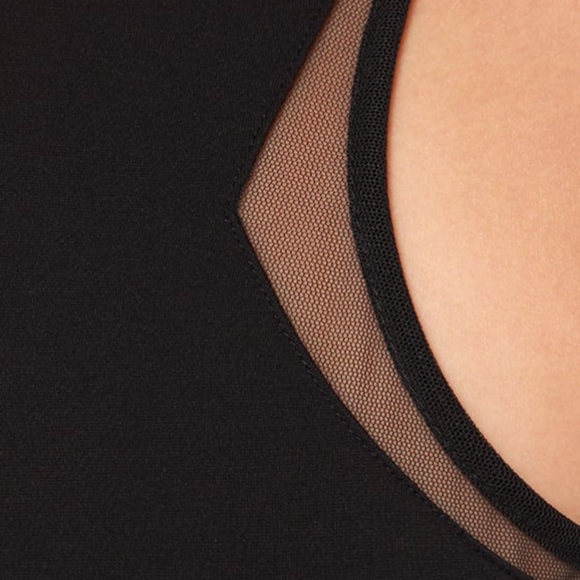 BB Dakota Little Black Dress with mesh detail - size large - Picture 9 of 9